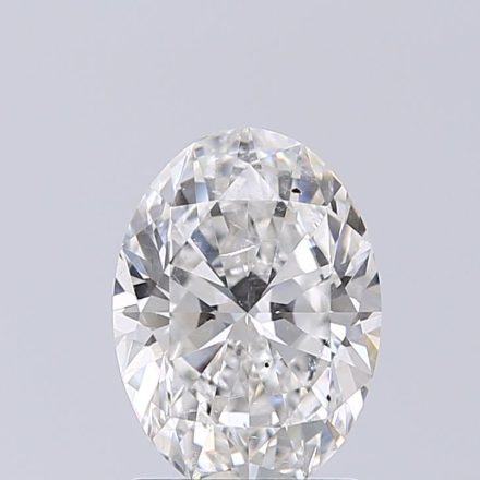 Diamond Natural 1,38Ct F-SI2 Oval - GIA7523690407 1
