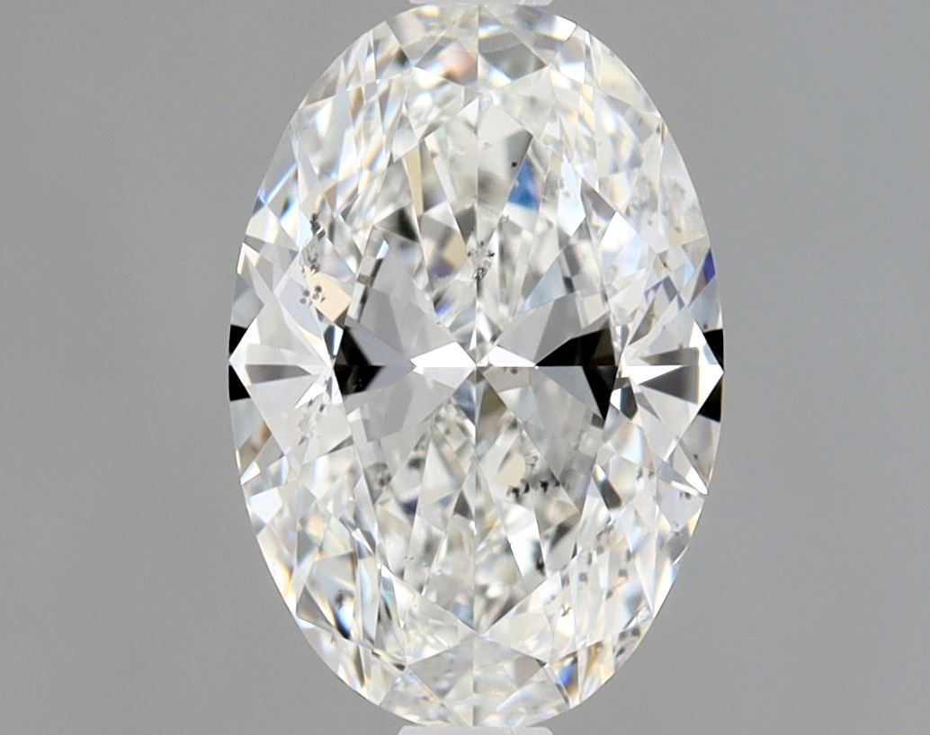 Diamond Natural 1,02Ct G-SI1 Oval - GIA5526684597 1