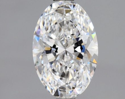 Diamond Natural 1,51Ct D-SI1 Oval - GIA7522574211 1