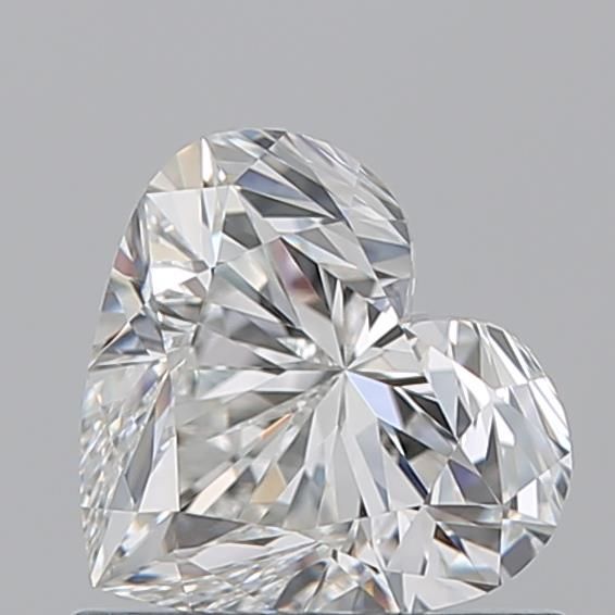 Diamond Natural 0,91Ct G-VVS1 Heart - GIA7546506286 1