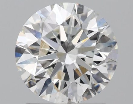 Diamond Natural 1,58Ct G-SI1 Round - GIA1465965039 1