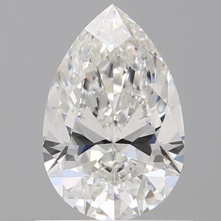 Diamond Natural 0,9Ct F-VVS2 Pear - GIA6471578003 1