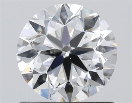 Diamond Natural 1,01Ct F-SI1 Round - GIA6452894921 1
