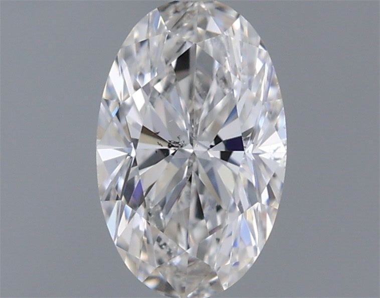 Diamond Natural 0,5Ct F-SI1 Oval - GIA6531042165 1