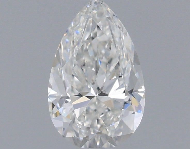 Diamond Natural 0,33Ct F-SI1 Pear - GIA6525889410 1