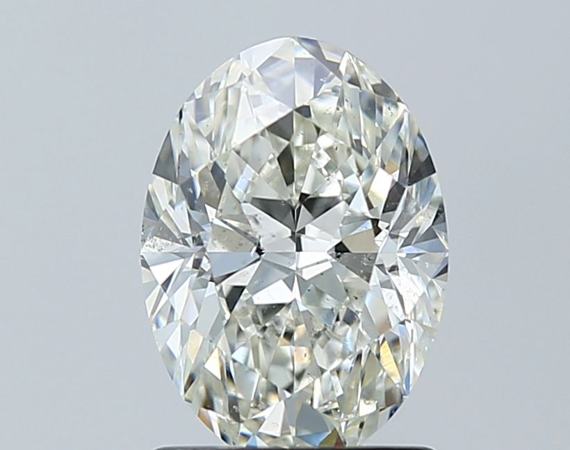 Diamond Natural 1,51Ct I-SI2 Oval - GIA2526437425 1