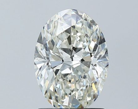 Diamond Natural 1,51Ct I-SI2 Oval - GIA2526437425 1