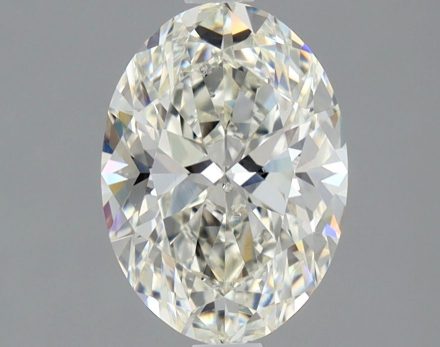 Diamond Natural 1,52Ct I-SI1 Oval - GIA6545525206 1