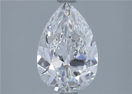 Diamond Natural 1,76Ct F-VVS2 Pear - GIA1395956514 1