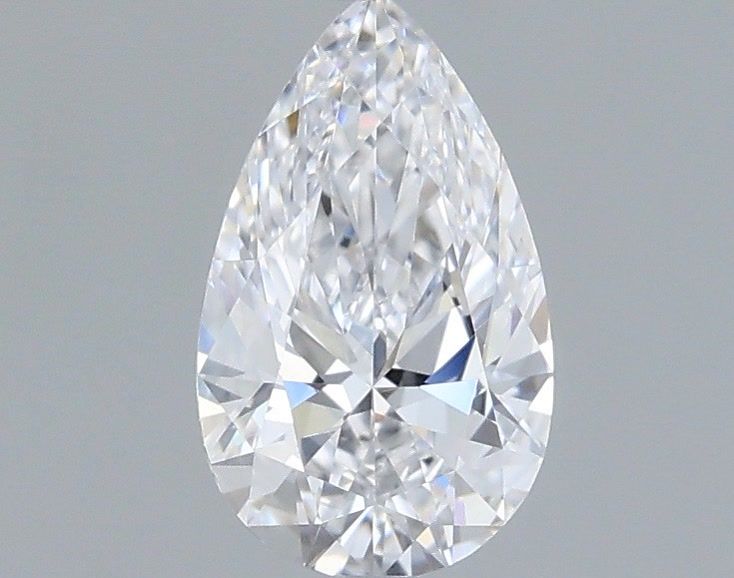 Diamond Natural 0,6Ct D-VVS2 Pear - GIA6541563446 1