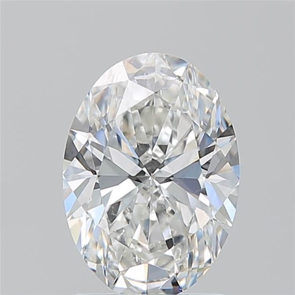 Diamond Natural 1,59Ct G-SI2 Oval - GIA2537057557 1