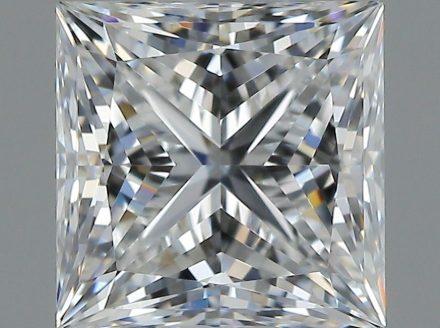 Diamond Natural 1,01Ct E-VS1 Princess - GIA5231132970 1