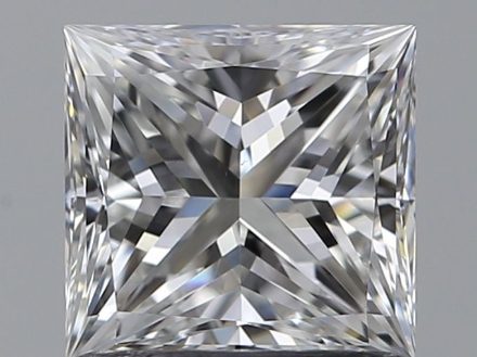 Diamond Natural 1,01Ct E-VS1 Princess - GIA6381619412 1
