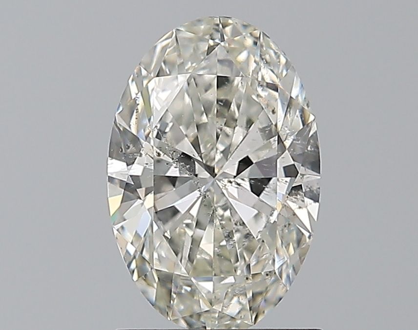Diamond Natural 1,29Ct I-SI2 Oval - GIA6431015888 1