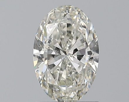 Diamond Natural 1,29Ct I-SI2 Oval - GIA6431015888 1