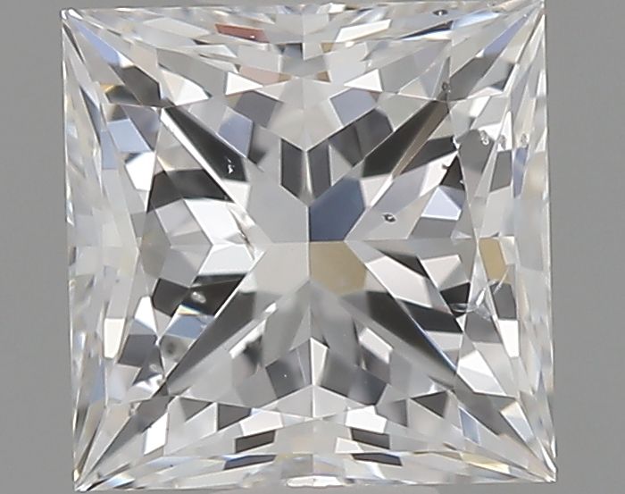 Diamond Natural 0,8Ct D-SI1 Princess - GIA7431228674 1