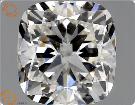 Diamond Natural 1,7Ct G-SI2 Cushion - GIA6375056322 1