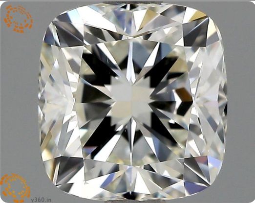 Diamond Natural 1,71Ct I-VS2 Cushion - GIA7376737239 1