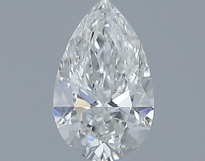 Diamond Natural 0,71Ct H-SI1 Pear - GIA6545545794 1