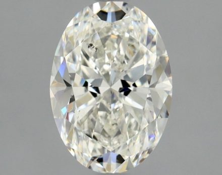 Diamond Natural 1,71Ct I-SI2 Oval - GIA6521636765 1