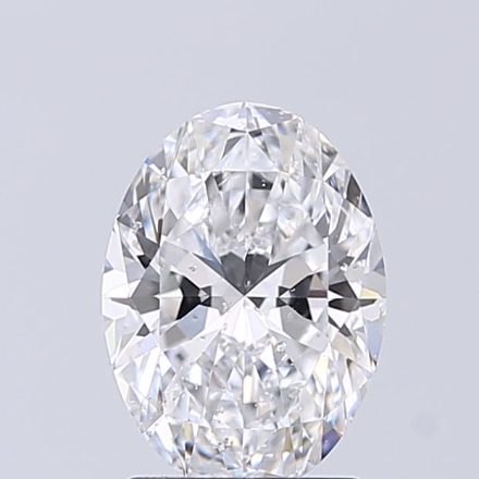 Diamond Natural 1,51Ct D-SI2 Oval - GIA5536608119 1