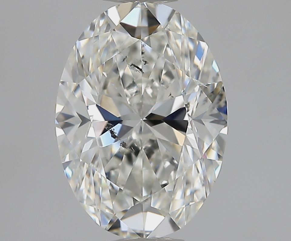 Diamond Natural 1,7Ct H-SI2 Oval - GIA6545366909 1