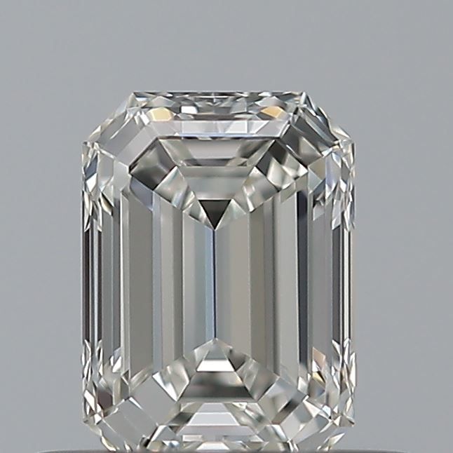 Diamond Natural 0,45Ct F-VVS1 Emerald - IGI763624722 1