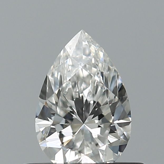Diamond Natural 0,4Ct F-IF Pear - GIA2544622247 1
