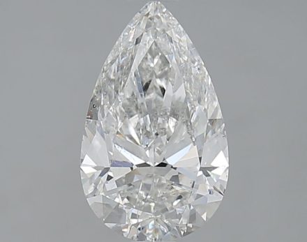 Diamond Natural 1,51Ct F-SI2 Pear - GIA1535450213 1
