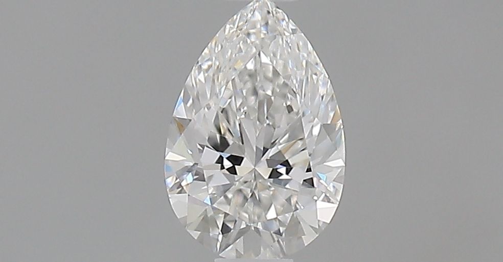 Diamond Natural 0,51Ct F-VVS2 Pear - GIA2537428527 1