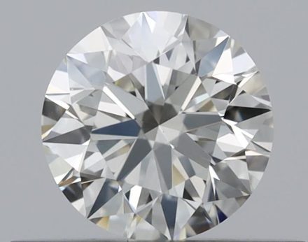 Diamond Natural 0,37Ct K-VVS2 Round - GIA7493543989 1