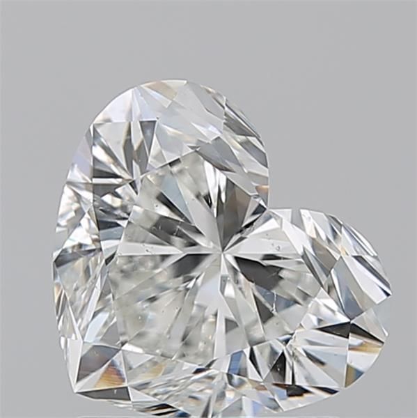 Diamond Natural 1,73Ct H-SI1 Heart - GIA1553154890 1