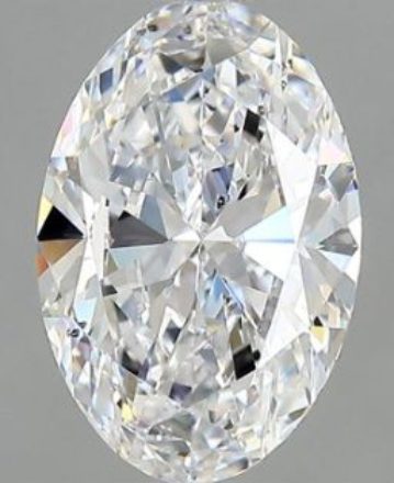 Diamond Natural 1,91Ct D-SI1 Oval - GIA6525360717 1
