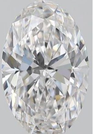 Diamond Natural 1,4Ct D-VS1 Oval - GIA2526623645 1