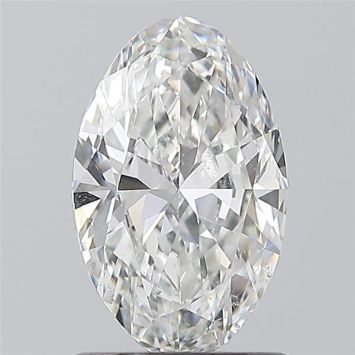 Diamond Natural 1,01Ct F-SI1 Oval - GIA7513644412 1