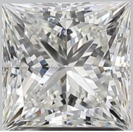 Diamond Natural 1,5Ct I-SI2 Princess - GIA6542287337 1