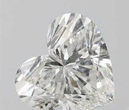 Diamond Natural 1,5Ct I-SI2 Heart - GIA6522614757 1