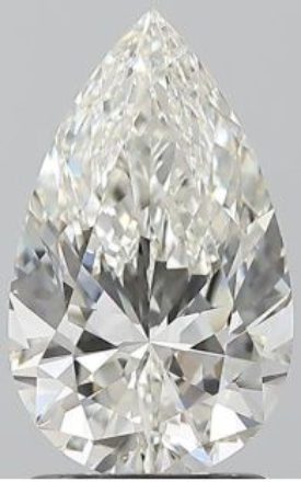 Diamond Natural 1,7Ct I-VS2 Pear - GIA1525815979 1