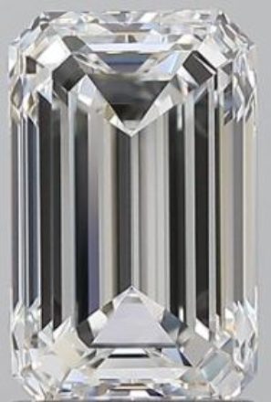 Diamond Natural 1,7Ct E-VVS2 Emerald - GIA1537283580 1