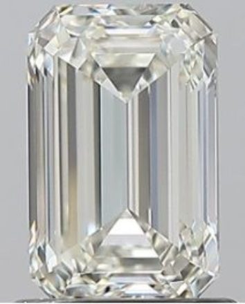 Diamond Natural 1,21Ct K-VVS2 Emerald - GIA7526223002 1