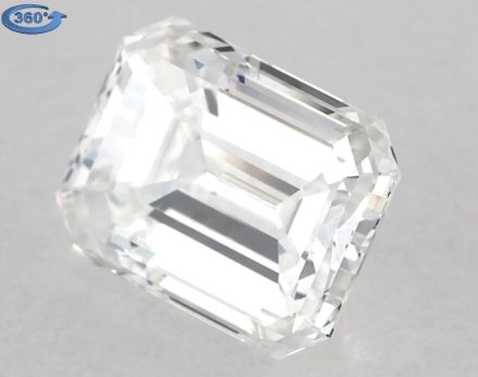 Diamond Natural 1,5Ct G-VVS2 Emerald - GIA2387179429 1