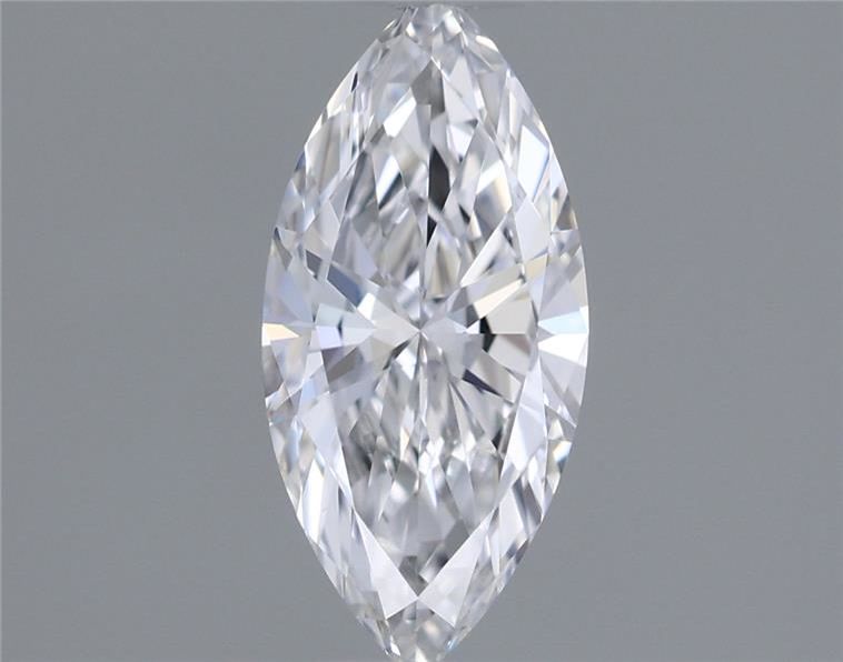 Diamond Natural 0,53Ct D-VS2 Marquise - GIA7492255433 1