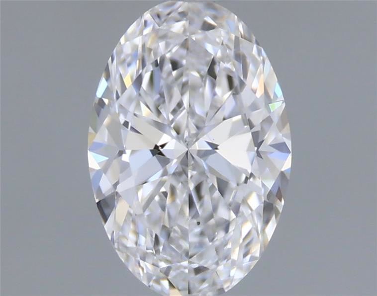 Diamond Natural 0,5Ct D-SI1 Oval - GIA1498100331 1