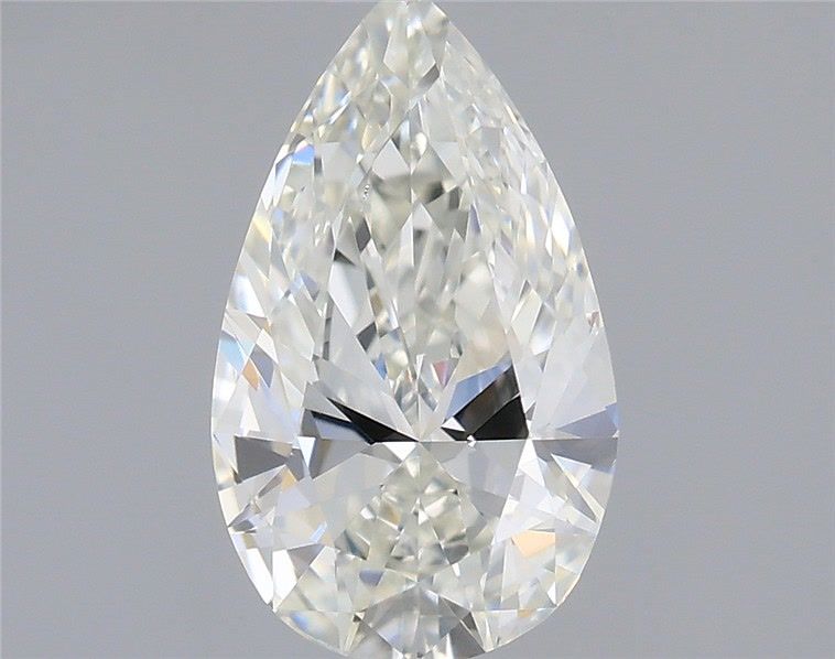 Diamond Natural 0,7Ct J-SI1 Pear - GIA6535774664 1