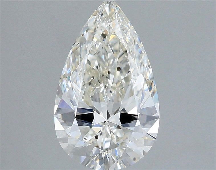 Diamond Natural 1,7Ct I-SI2 Pear - GIA6542642817 1