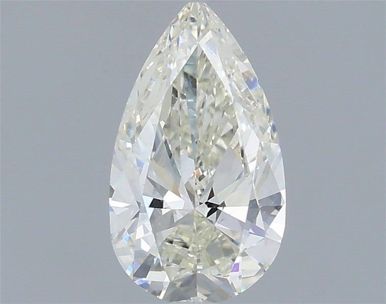 Diamond Natural 0,69Ct J-SI1 Pear - GIA6542834921 1