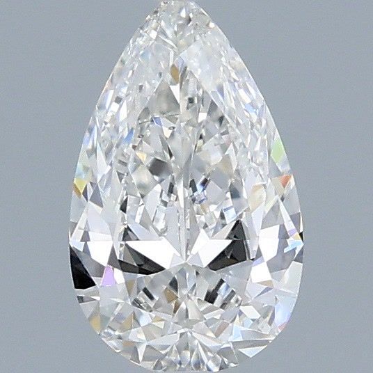 Diamond Natural 0,4Ct F-SI1 Pear - GIA5546281608 1