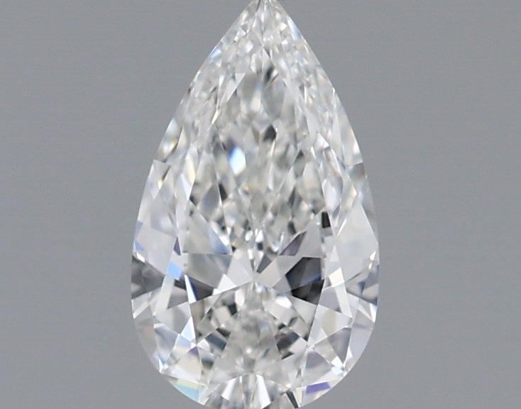 Diamond Natural 0,52Ct F-VVS1 Pear - GIA2517771573 1