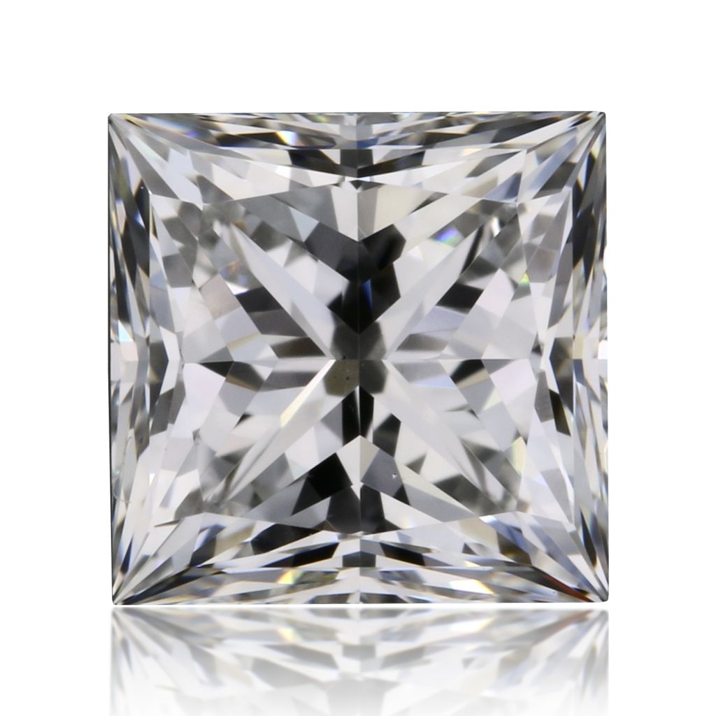 Diamond Natural 0,71Ct F-VS1 Princess - GIA7538710415 1