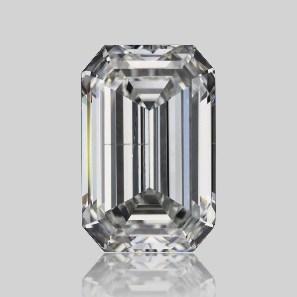 Diamond Natural 0,7Ct F-SI1 Emerald - GIA6532338729 1